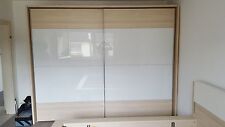 Nolte Schlafzimmer Schlafzimmer Set Schrank Schiebetürenschrank 2 Front Weißglas