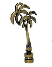 PALM TREE LAMP SHADE FINIAL-