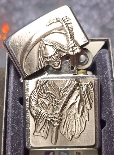 Zippo lighter reaper s - lighter, reaper's