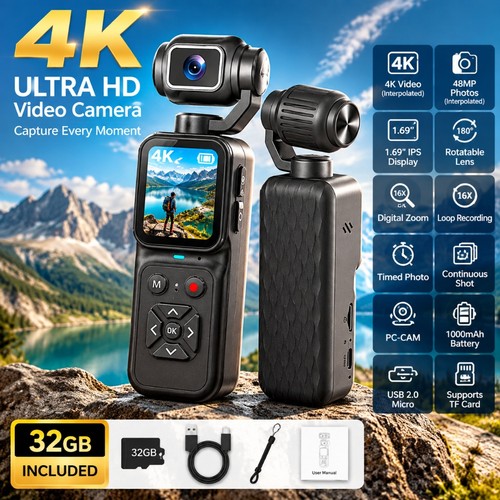 Camcorder vlog kamera - vlog,