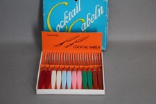 Bunte Cocktail Gabeln Pikser