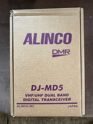 Alinco md5x dmr analog - dj-md5x-eg, dmr+