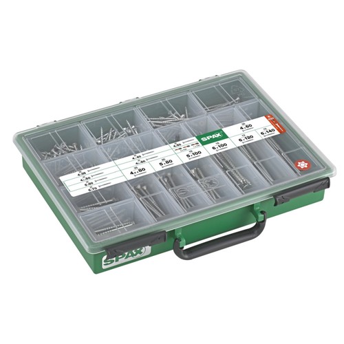 Spax sortiment koffer - spax,