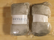 2 Wenatex Kuscheldecken Taupe