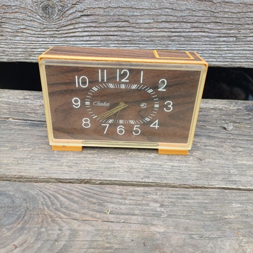 Vintage soviet table - soviet, clock