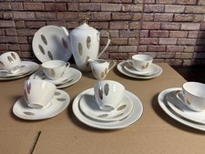 Kaffeeservice Jugendstil Kaffee oder Teeservice - Stilvoll - Guter Zustand  1950