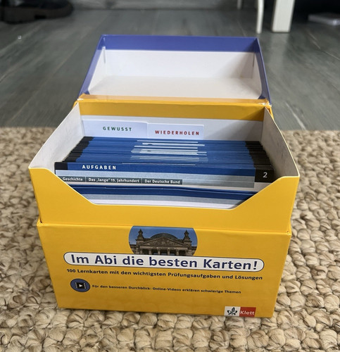 Klett 100 abi lernkarten - 100, abi-lernkarten