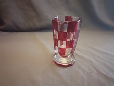 Pokal Glas Pokal rot Transparent