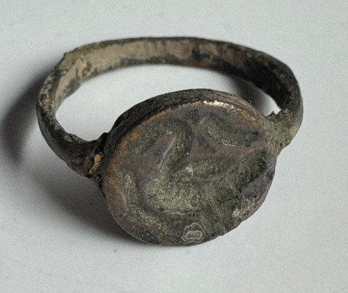 Alter römischer ring mit - römischer,