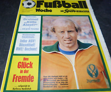 Fußball Woche Nr.7 /1975