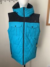 O Neill Herren Freedom Series Gilet Weste wattiert Schnee Ski Kapuze L/XL/XXL