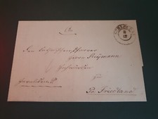 Altdeutschland Vorphila Preussen Schlochau Pr. Friedland Invaliden S. 1860 (156)