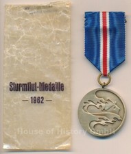 142322: Medaille Sturmflut
