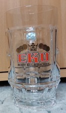 Bierkrug, Seidel „EKU - Echt Kulmbacher“, Glas, 0,3 l, SQHm