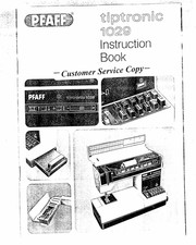 PFAFF Tiptronic 1029 Sewing