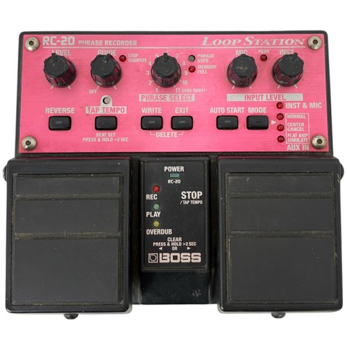 Boss loop station phrase - rc-20,