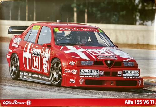 Poster plakat alfa romeo - poster, 155