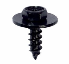 12x Befestigung Schrauben Stoßstange Halteschrauben 90159 60525  F6 schwarz 492