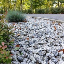 GRANIT 1000kg dekorativer Kies