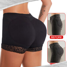 Damen Gepolsterte Hosen Hip Enhancer Body Shaper FAKE ASS Butt Lifter Shapewear