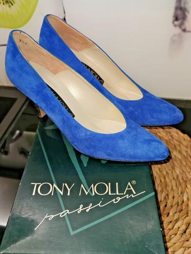 Tony molla royalblaue pumps - molla,,