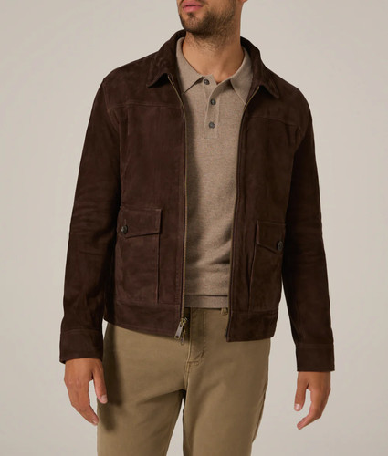 Leder trucker jacke für - leder,