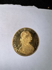 Goldmünze Österreich 4 Dukaten 1915    13,96 Gramm 986er Feingold