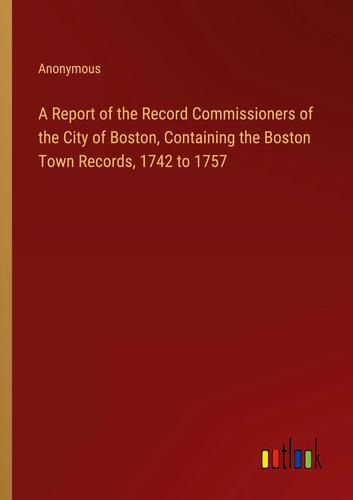 Anonymous report of the - |, a