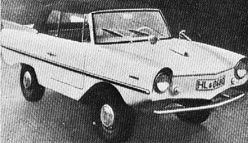 Bauplan amphicar modellbauplan - amphicar,
