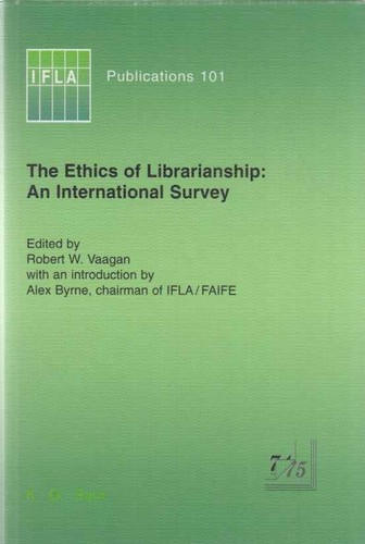 The ethics librarianship - the,
