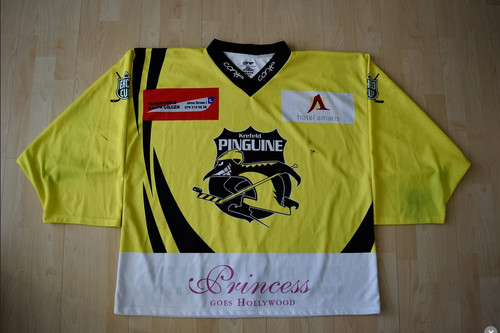 Krefeld pinguine gameworn - pinguine,