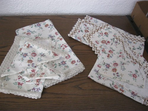 Vintage deckchen konvolut - vintage,