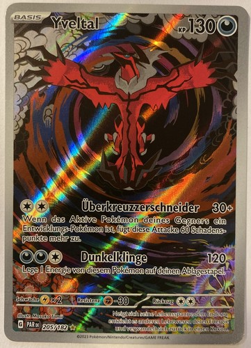 Pokemon yveltal art rare - yveltal, |
