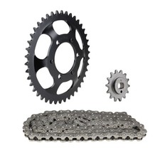 Ritzel Kettenrad schwarz 14/42