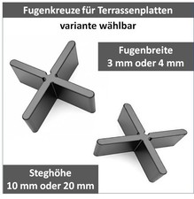 Fugenkreuze 3 oder 4 mm breite