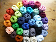 Cotton 8 Reine Baumwolle Handstrickgarn GB Häkeln Stricken Amigurumi