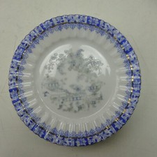 Tuppack China blau Teller