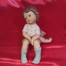 Große Goebel Figur Mädchen Teddybär (M18)