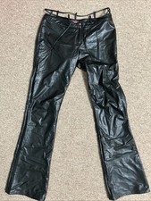 Super Sexy Miss Sixty Hüft-Hose in Lederoptik mit Schnürung