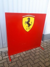 Trennwand aus Holz - Rot mit