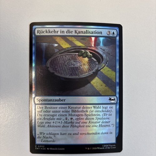 Rückkehr die kanalisation - rückkehr,
