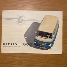 Prospekt/ Broschüre Barkas B
