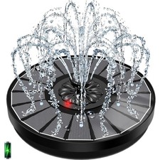 Solar springbrunnen led - solar, akku