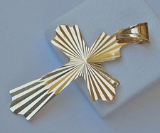 ♦️Anhänger Gold Kreuz aus