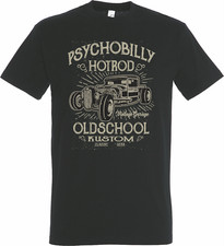 T-Shirt Psychobilly Hot Rod V8