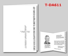 15 Trauerkarten mit Hüllen