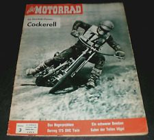 Das Motorrad 03/60 Berneg Twin 175, Zündapp KS 601-Motor, Wankel-Motor,Cockerell