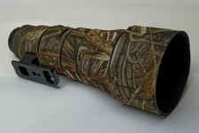 Nikon AF-S NIKKOR 500mm f/5.6E PF ED VR, TOP mit ARCA-Fuß und Tarnung