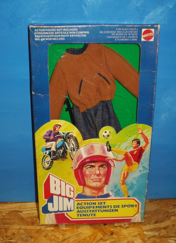 Big jim mattel action set - big,