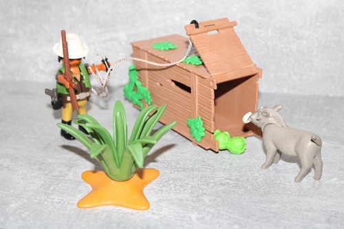 Playmobil 4833 wilderer - wilderer, mit